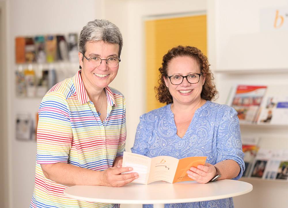 Dr. Almut Rumstadt und Sandra Treiber